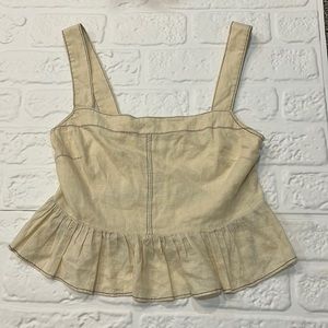 Urban Outfitters White Crop Top